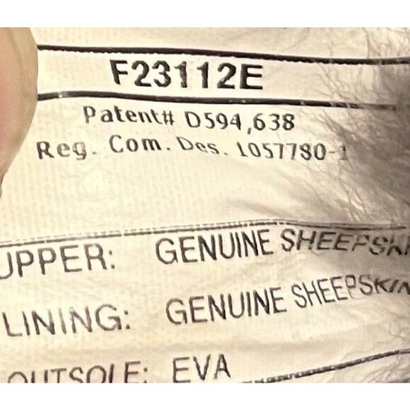 UGG Australia Classic Short Boots 5825 Gray Suede Sheepskin Lined Women's Size 9 - Picture 14 of 16